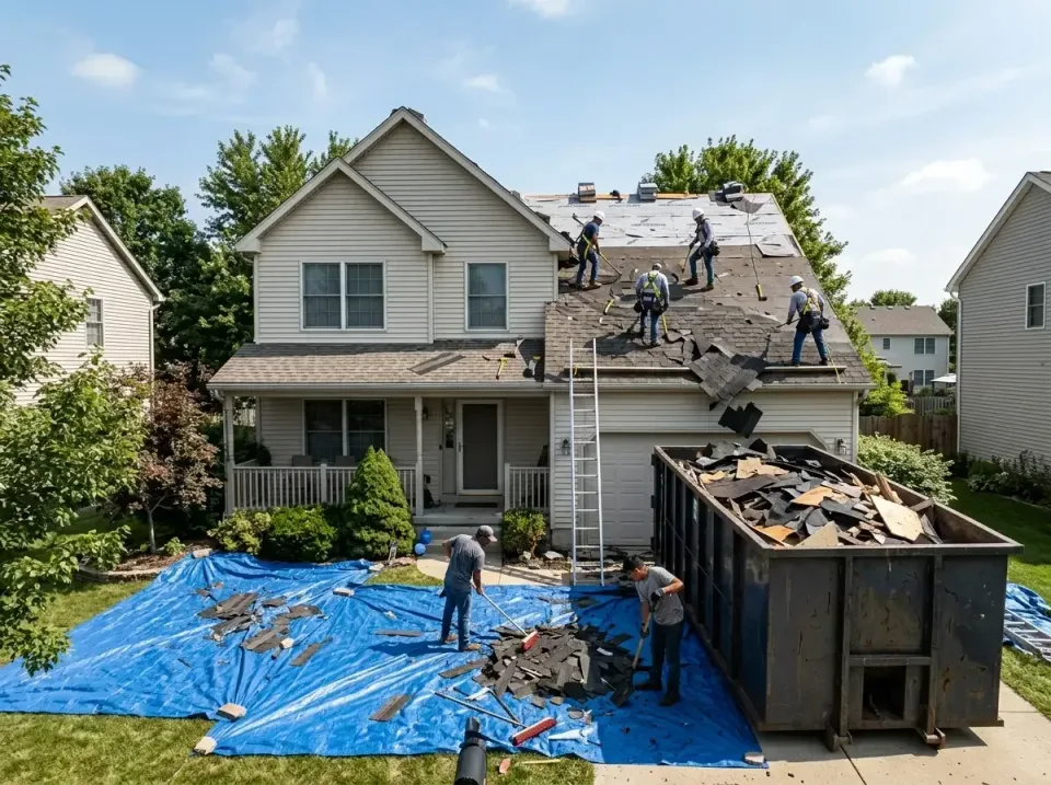 roof-replacement-debris-remova-004 — frequently asked questions, Cheapest Dumpster Rentals in Leisure City, FL
